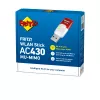 WLAN Stick AC 430 Edition MU-MIMO International, Bezprzewodowy, USB, WLAN, Wi-Fi 5 (802.11ac), 583 Mbit/s, Przezroczysty