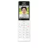 Słuchawka bezprzewodowa DECT FRITZ X6 biała International — głośnik, automatyczna sekretarka, książka telefoniczna na 100 wpisów