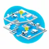 Powerline 1240 AX WLAN Set 1200 Mbit/s Ethernet LAN Wi-Fi Biały 2 szt.