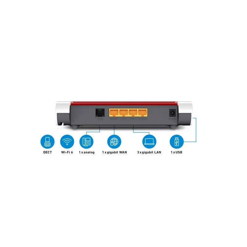 Box 4050 International router bezprzewodowy dwupasmowy (2,4 GHz / 5 GHz)