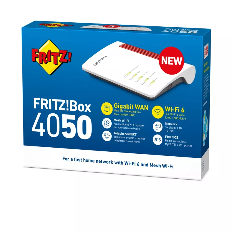Box 4050 International router bezprzewodowy dwupasmowy (2,4 GHz / 5 GHz)