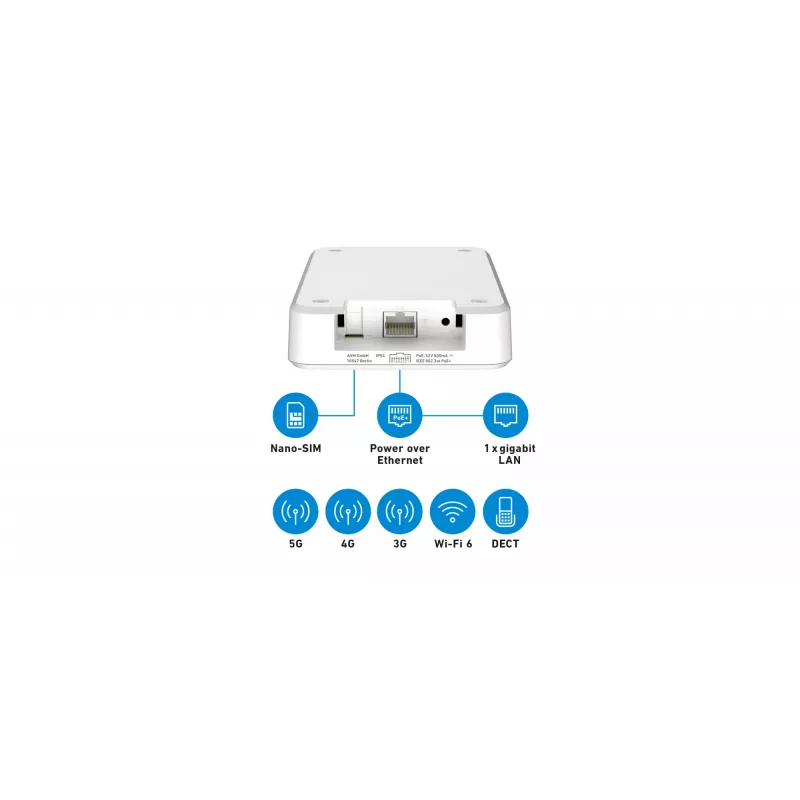 FRITZ! Box 6860 5G Edition International router bezprzewodowy Gigabit Ethernet Dwuzakresowy (2.4 GHz / 5 GHz)