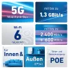 FRITZ! Box 6860 5G Edition International router bezprzewodowy Gigabit Ethernet Dwuzakresowy (2.4 GHz / 5 GHz)