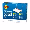 Router bezprzewodowy Box FRITZ 6850 4G International Gigabit Ethernet dwupasmowy (2.4 GHz / 5 GHz) Biały