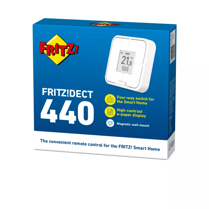 AVM FRITZ!DECT 440 International bezprzewodowy sterownik oświetlenia, biały, DECT