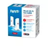 Zestaw Mesh FRITZ 4200 2-pak Edition International Dwupasmowy (2.4 GHz / 5 GHz) Wi-Fi 6 (802.11ax) Czerwony, Biały 2x2/4x4
