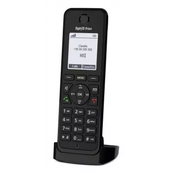 Telefon DECT AVM FRITZ! Fon M3 International — bezprzewodowa słuchawka, identyfikacja dzwoniącego, głośnik, 1 słuchawka, książka telefoniczna na 1000 wpisów