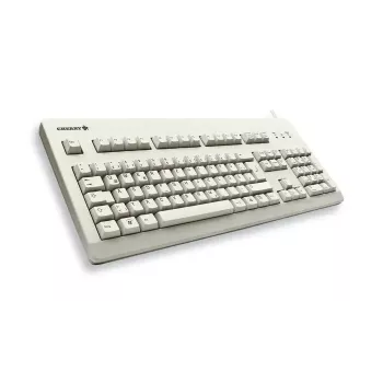 Mechaniczna pełnowymiarowa klawiatura CHERRY G80-3000 USB QWERTY UK English szara, 105 klawiszy, kabel 1,75 m