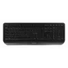 CHERRY GENTIX DESKTOP, pełnowymiarowa (100%), bezprzewodowa, RF Wireless, QWERTY, czarna, mysz w zestawie