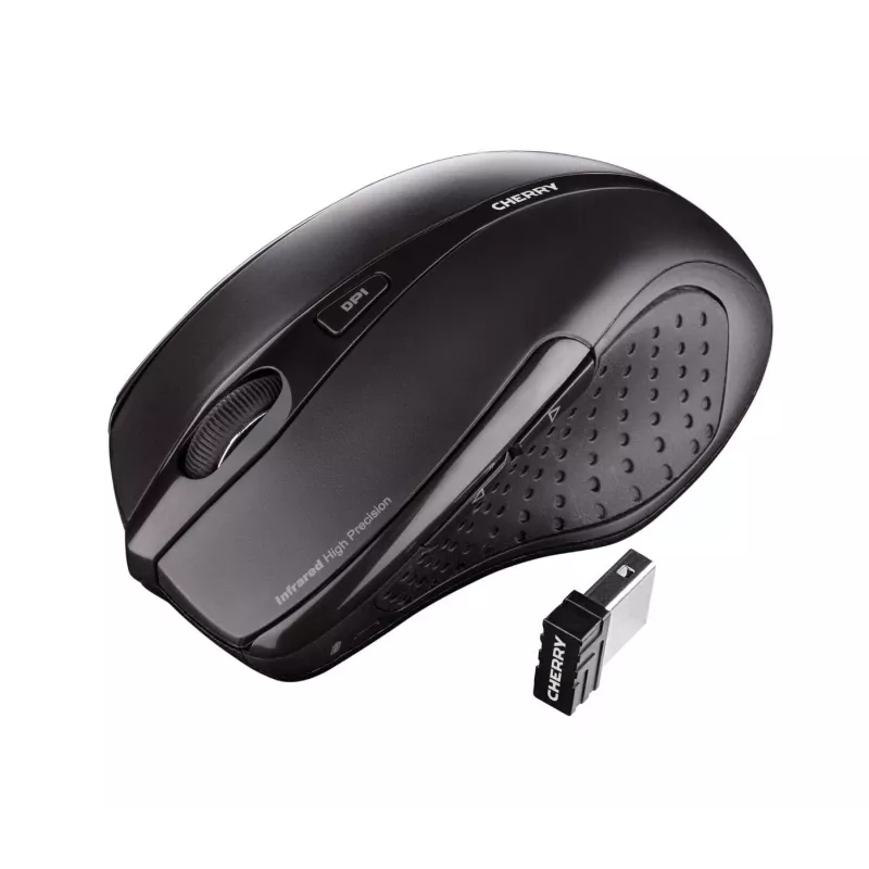 CHERRY DW 5100 klawiatura Mysz w zestawie Uniwersalny RF Bezprzewodowy AZERTY Belgijski Czarny