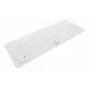Contour Design STREAM PROTECT, pełnowymiarowa (100%), przewodowa, USB, przełącznik nożycowy, QWERTY, biała