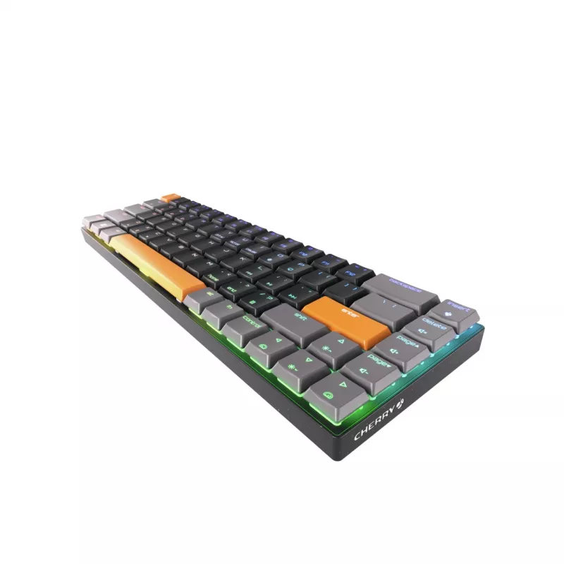 CHERRY MX-LP 2.1 Compact klawiatura bezprzewodowa Gaming RF Wireless + Bluetooth QWERTY US English Czarna