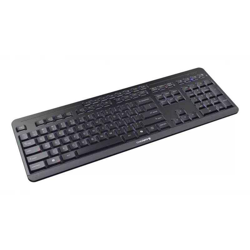 CHERRY Stream desktop ultimate klawiatura w zestawie z myszą Dom/Biuro USB + RF Wireless + Bluetooth QWERTY angielska Czarny