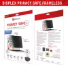 Displex PRIVACY SAFE 2-kierunkowy zdejmowany filtr prywatyzujący do laptopów 13,3 cala (16:10)
