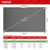 Displex PRIVACY SAFE 2-kierunkowy zdejmowany filtr prywatyzujący do laptopów 13,3 cala (16:10)