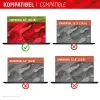 Displex PRIVACY SAFE zdejmowany 2-kierunkowy filtr prywatyzujący do laptopa/notebooka (bezramkowy) 16'' (16:10)