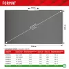 Displex PRIVACY SAFE zdejmowany 2-kierunkowy filtr prywatyzujący do laptopa/notebooka (bezramkowy) 16'' (16:10)
