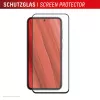 Displex Premium Ochrona ekranu (Full osłona, 10H) dla Samsung Galaxy S24 FE, ramka montażowa Eco, Full osłona