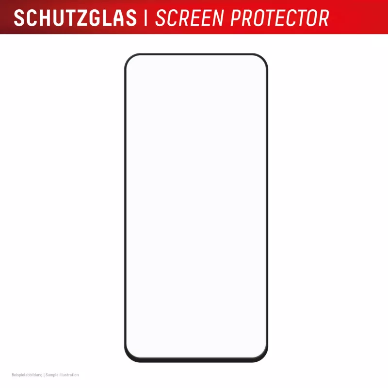 Displex Premium Ochrona ekranu (Full osłona, 10H) dla Samsung Galaxy S24 FE, ramka montażowa Eco, Full osłona
