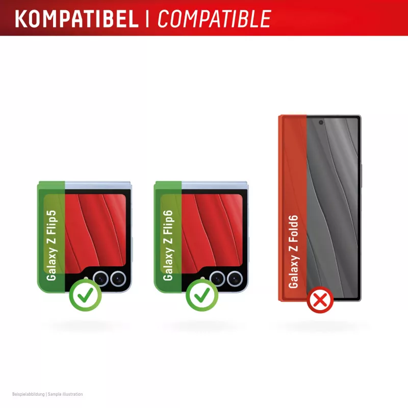 Displex Samsung Galaxy Z Flip5/Z Flip6/Z Flip7 FE folia hartowana