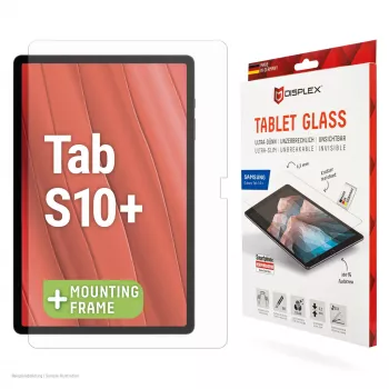 Displex Tablet Glass (9H) dla Samsung Galaxy Tab S10+, Eko ramka montażowa, nietłukące się