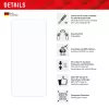 Szkło inteligentne Displex (9H) do Xiaomi Redmi Note 14, naklejka montażowa, niezniszczalne