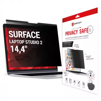 Displex PRIVACY SAFE magnetyczny dwukierunkowy filtr prywatyzujący Surface Laptop Studio 2 14,4 cala