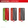 Szkło hartowane z ramką montażową i etui dla Samsung Galaxy A36 od e.v.i., Ekologiczna ramka montażowa, odporne na zarysowania, przezroczyste