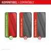 Displex Smart Glass (9H) dla Samsung Galaxy S25 FE/S24 FE, naklejka montażowa, nietłukące się