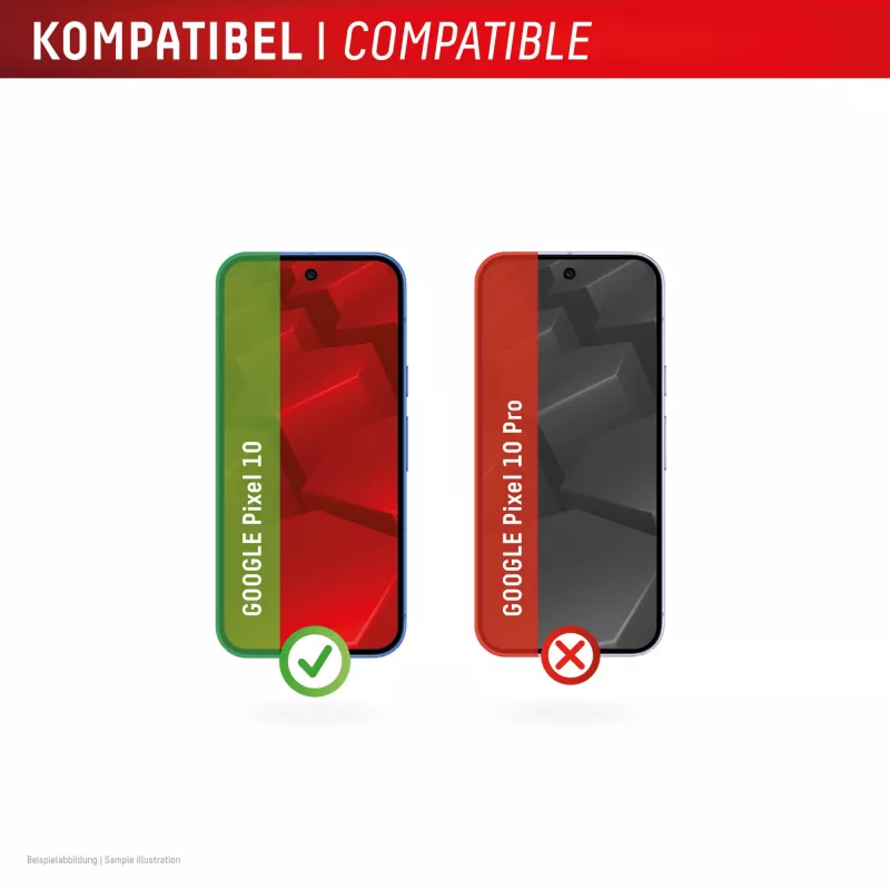 Hartowane szkło ochronne z etui do Google Pixel 10 marki e.v.i. (DISPLEX Real Glass + etui)