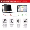 Filtr prywatności e.v.i. Displex PRIVACY SAFE magnetyczny dwukierunkowy do 16-calowego laptopa/notebooka (16:10), bezramkowy, błyszczący/matowy, 3H