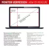 Filtr prywatności e.v.i. Displex PRIVACY SAFE magnetyczny dwukierunkowy do 16-calowego laptopa/notebooka (16:10), bezramkowy, błyszczący/matowy, 3H