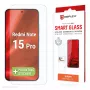 Szkło hartowane Smart Glass e.v.i. do Xiaomi Redmi Note 15 Pro (9H), naklejka montażowa, przezroczyste, 1 szt.