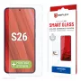 Displex Smart Glass (9H) dla Samsung S26, niezniszczalne, Samsung, Galaxy S26, Aplikacja na sucho, Odporne na pękanie, Odporne na zabrudzenia, Odporne na zarysowania, Przezroczysty, 1 szt.