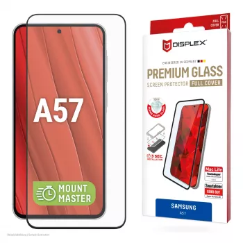 Displex Premium Ochrona ekranu (Full osłona, 10H) do Samsung A57, Full osłona