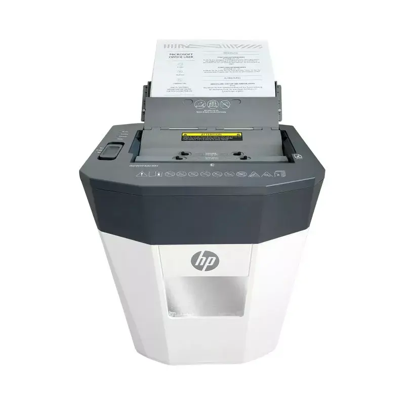 Niszczarka HP OneShred Auto 80CC ścinanie krzyżowe 68 dB 22 cm Biała