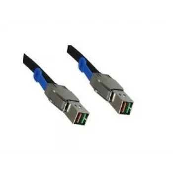Kabel Microconnect SFF8644/SFF8644-200 Serial Attached SCSI (SAS) 2 m czarny