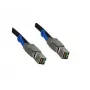Kabel Microconnect SFF8644/SFF8644-200 Serial Attached SCSI (SAS) 2 m czarny