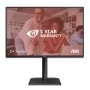 Monitor komputerowy AOC E4 X24E4U 61 cm (24 cale) 1920 x 1200 pikseli Full HD LED Czarny