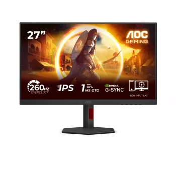 AOC G4 27G4ZR monitor komputerowy 68,6 cm (27 cali) 1920 x 1080 pikseli Full HD LED Czarny, Czerwony