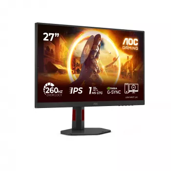AOC G4 27G4ZR monitor komputerowy 68,6 cm (27 cali) 1920 x 1080 pikseli Full HD LED Czarny, Czerwony