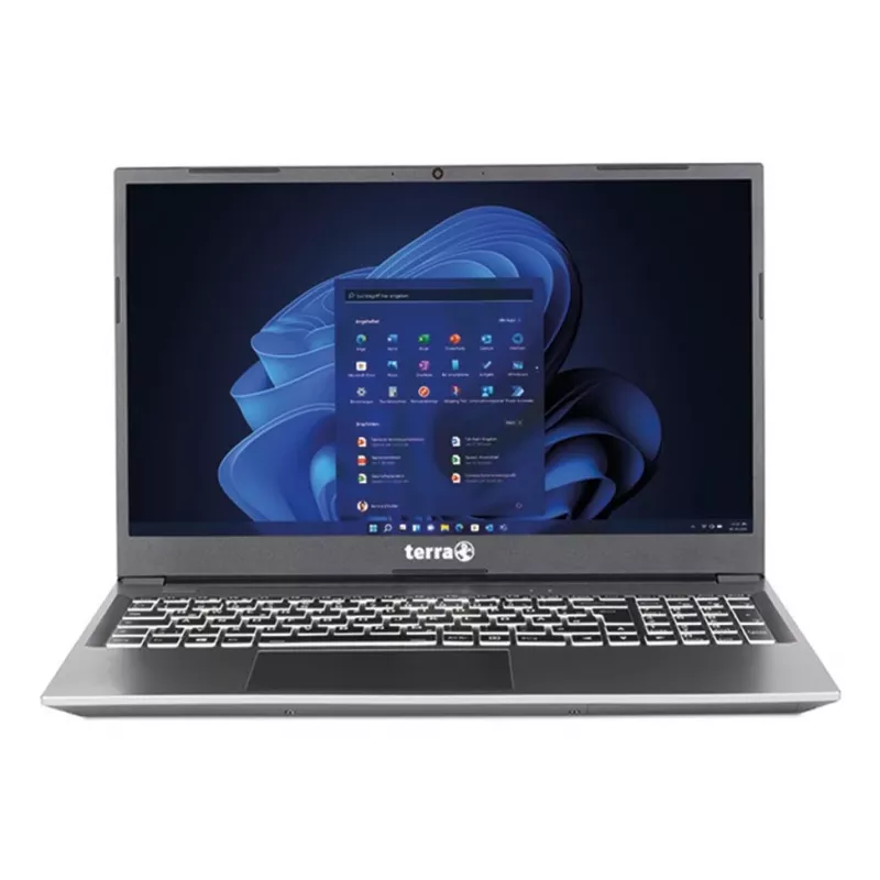 TERRA 1517R Intel® Core™ i3 i3-1315U Laptop 39,6 cm (15,6 cala) Full HD 8 GB DDR4-SDRAM 500 GB SSD Wi-Fi 6 (802.11ax) Windows 11 Home Holenderski, Angielski (USA) Szary