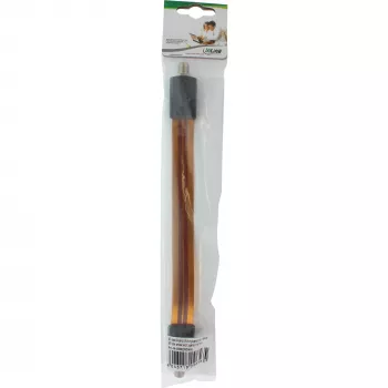 Window conduit InLine SAT kabel superslim for F-Plug, 0.11 m kabel, 23×265×12 mm