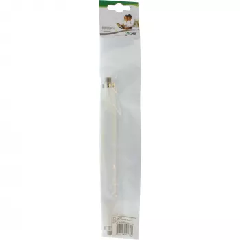 Przepust okienny do kabla SAT InLine Wtyk F męski–męski, biały, 21×220×13 mm