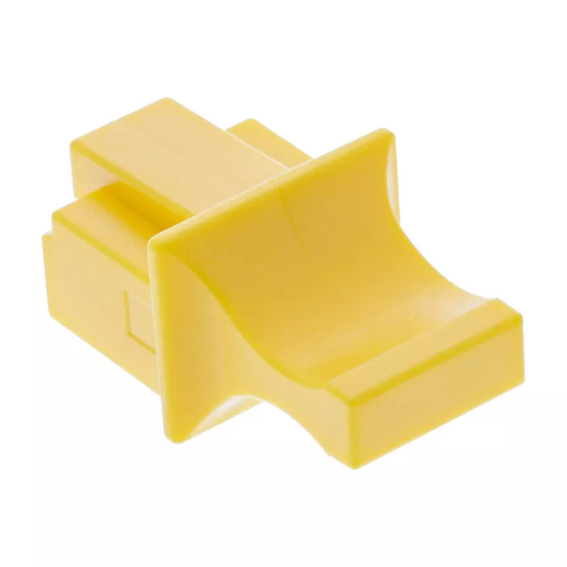 InLine osłona przeciwpyłowa na gniazdo RJ45, żółta, 10 szt.