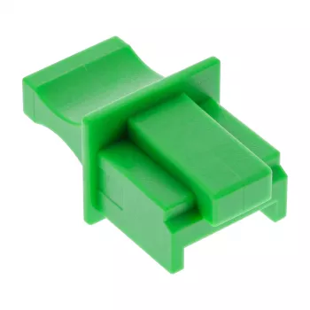 InLine osłona przeciwpyłowa na gniazdo RJ45 żeńskie, zielona, 10 szt.