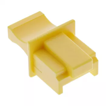 InLine Dust Cover dla gniazda RJ45, żółty, 100 szt.