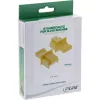 InLine Dust Cover dla gniazda RJ45, żółty, 100 szt.