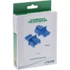 InLine Dust Cover for RJ45 female, niebieski, 100 pcs.