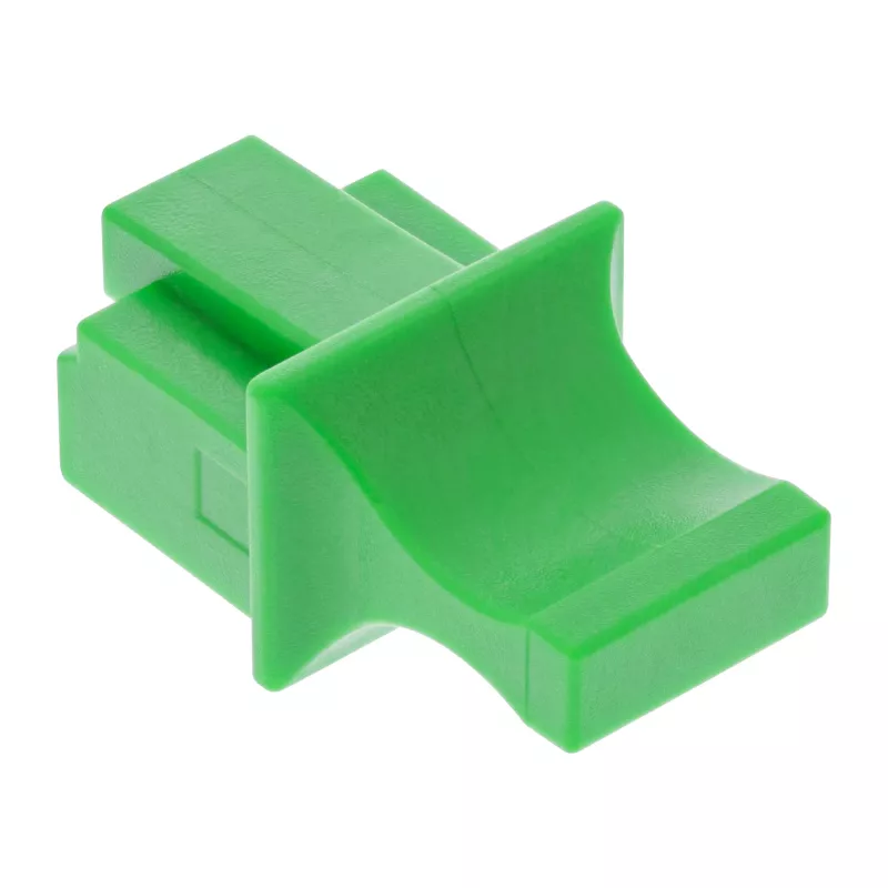 InLine osłona przeciwpyłowa do gniazda RJ45 żeńskiego, zielona, 100 szt.